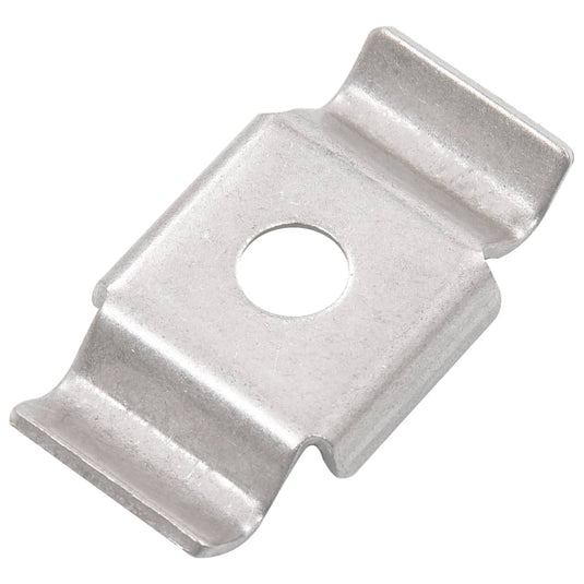 Vidaxl bouwhekklem 50 st roestvrij staal