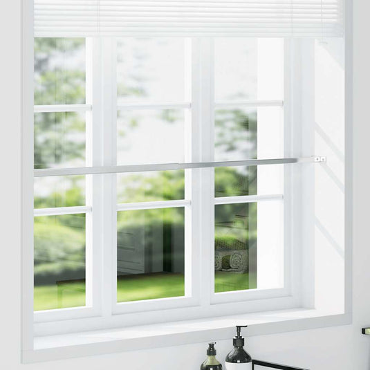 Vidaxl barrièrestang verstelbaar 710-1200 mm