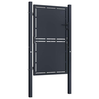 Vidaxl tuinpoort staal 100x150 cm antraciet