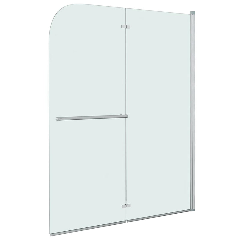 Load image into Gallery viewer, Vidaxl douchewand inklapbaar 2 panelen 95x140 cm esg
