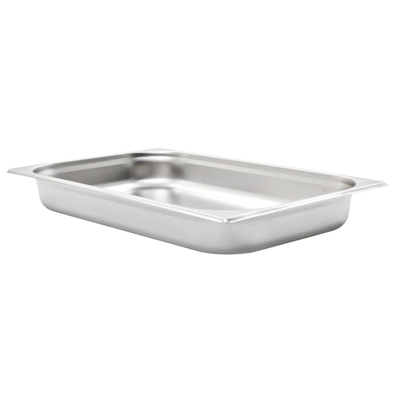 Load image into Gallery viewer, Vidaxl gastronormbakken 4 st gn 1 1 65 mm roestvrij staal

