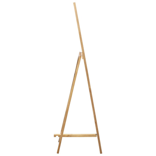 Vidaxl spiegel vrijstaand 48x46,5x150 cm massief eikenhout