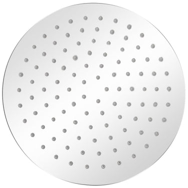 Vidaxl regendouchekop 2 st rond 25 cm roestvrij staal