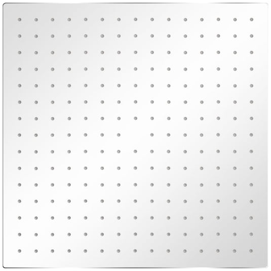 VidaXL Regendouchekop 2 st 40x40 cm roestvrij staal