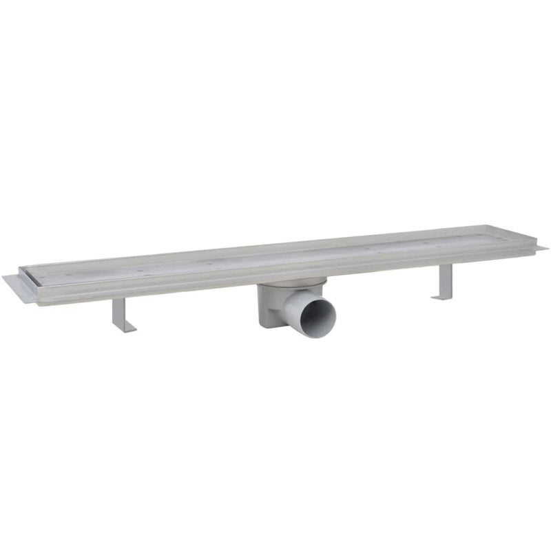 Load image into Gallery viewer, VidaXL Doucheafvoer 2 st rechthoekig 730x140 mm roestvrij staal
