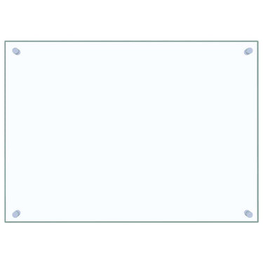 Vidaxl spatscherm keuken 70x50 cm gehard glas transparant