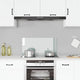 Vidaxl spatscherm keuken 80x40 cm gehard glas transparant