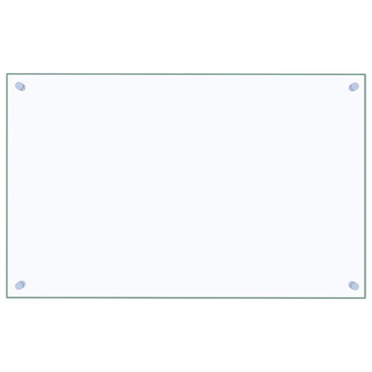 Vidaxl spatscherm keuken 80x50 cm gehard glas transparant