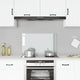 Vidaxl spatscherm keuken 80x50 cm gehard glas transparant