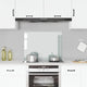 Vidaxl spatscherm keuken 80x60 cm gehard glas transparant