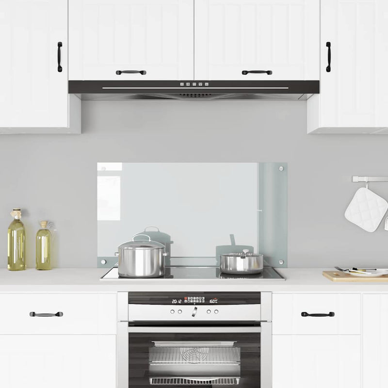 Load image into Gallery viewer, Vidaxl spatscherm keuken 90x50 cm gehard glas transparant
