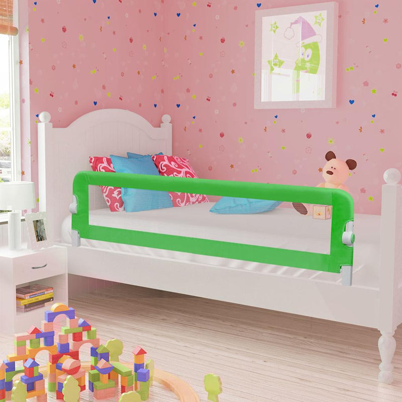Load image into Gallery viewer, Vidaxl bedhekje peuter 120x42 cm polyester groen
