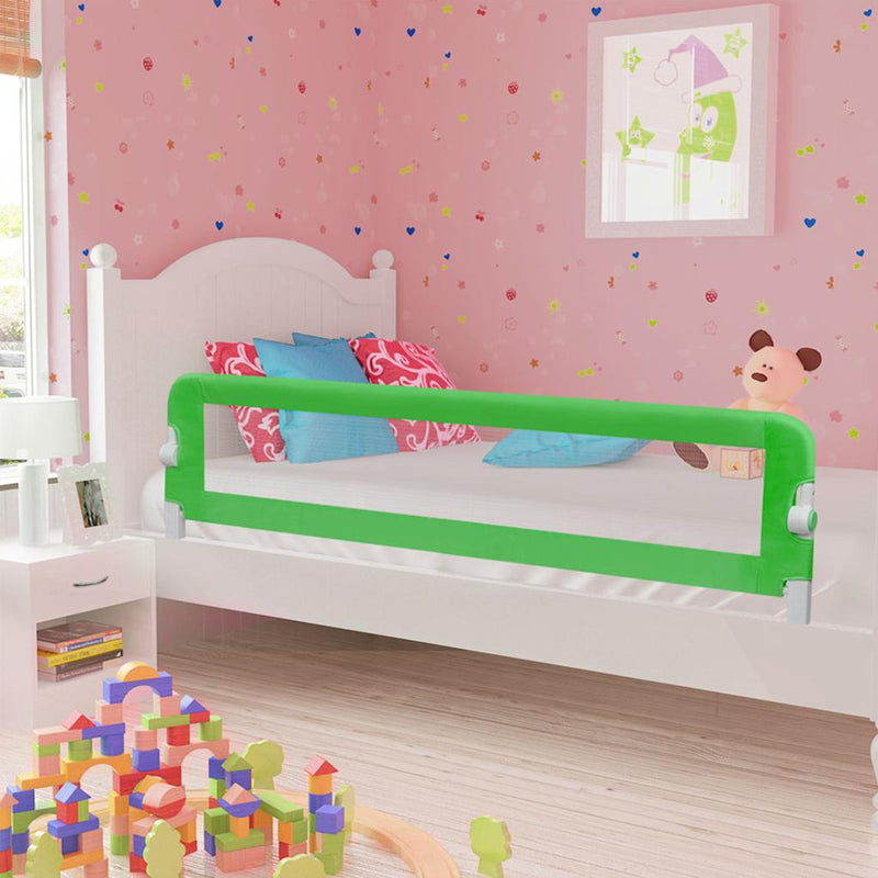 Load image into Gallery viewer, Vidaxl bedhekje peuter 180x42 cm polyester groen
