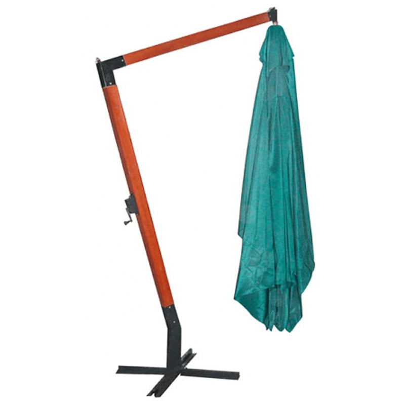 Load image into Gallery viewer, Vidaxl zweefparasol melia 300x400 cm groen
