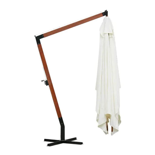 Vidaxl parasol 300x400 cm wit