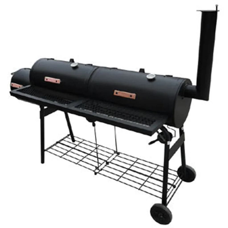 Load image into Gallery viewer, VidaXL Rookbarbecue Nevada XL zwart
