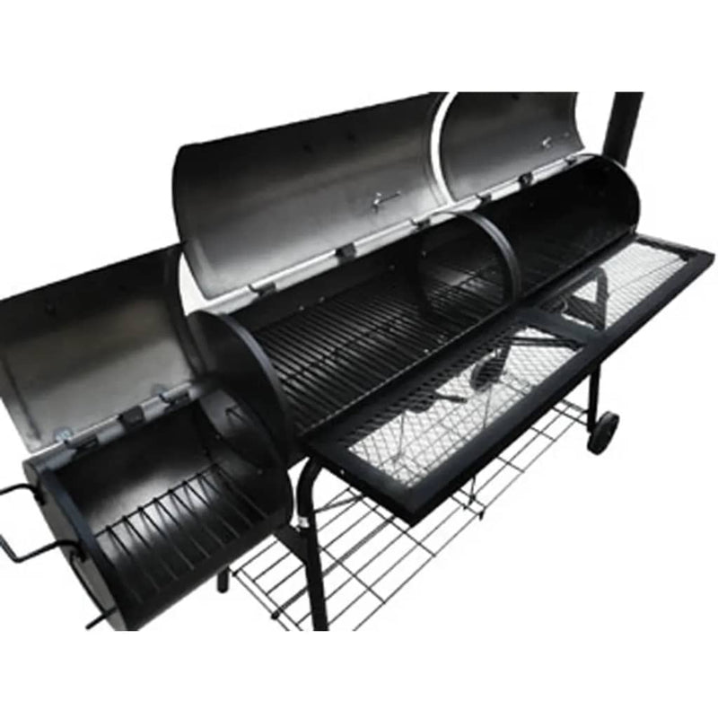 Load image into Gallery viewer, VidaXL Rookbarbecue Nevada XL zwart
