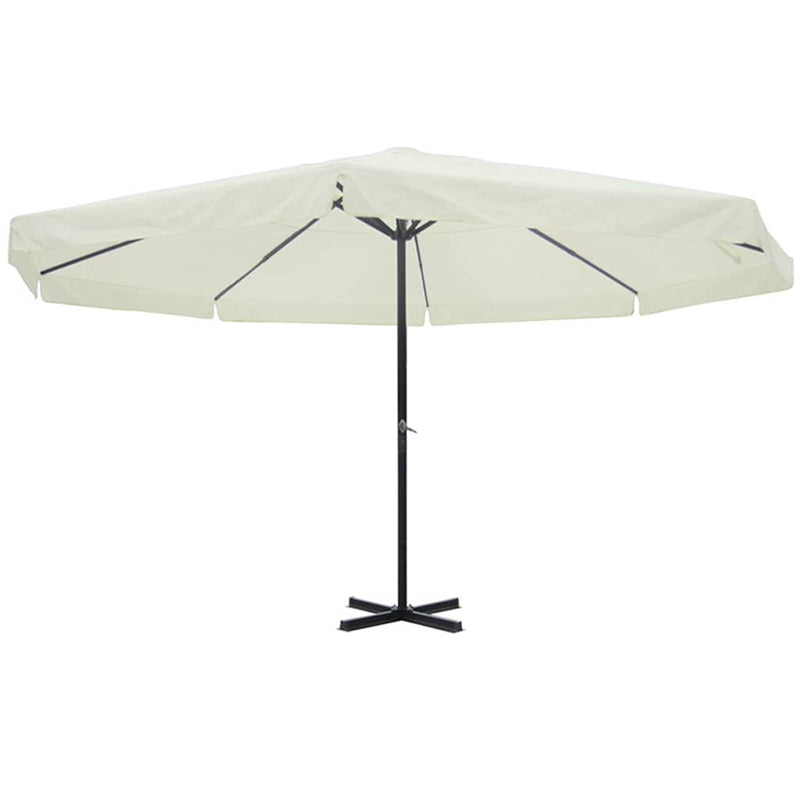 Load image into Gallery viewer, Vidaxl parasol samos 500 cm aluminium wit
