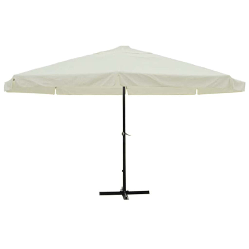 Load image into Gallery viewer, Vidaxl parasol samos 500 cm aluminium wit
