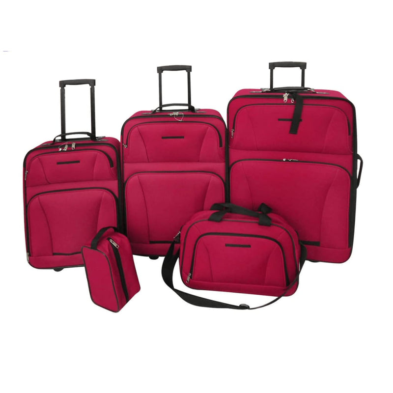 Load image into Gallery viewer, Vidaxl reisbagage set rood 5-delig

