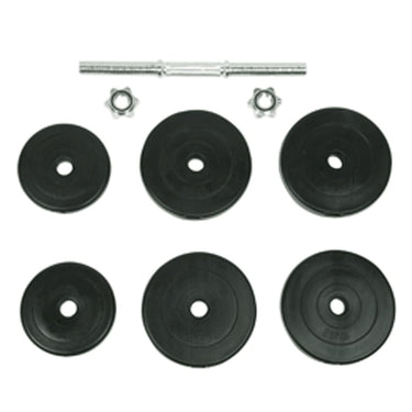 Vidaxl 9-delige halterset 15 kg