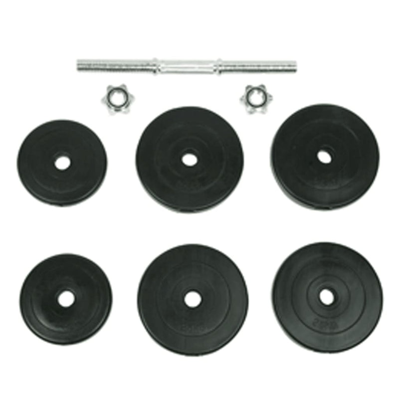 Load image into Gallery viewer, Vidaxl 9-delige halterset 15 kg
