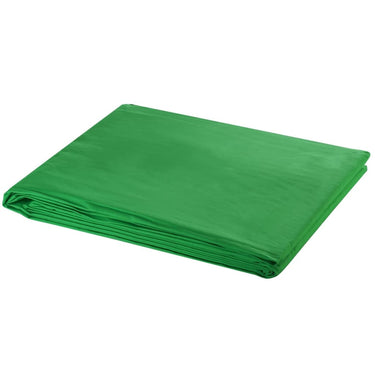 Vidaxl achtergrond zonder standaard chromakey 500x300 cm katoen groen