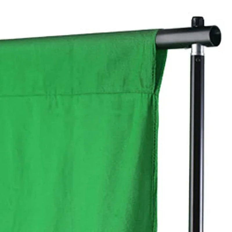 Load image into Gallery viewer, Vidaxl achtergrond zonder standaard chromakey 500x300 cm katoen groen
