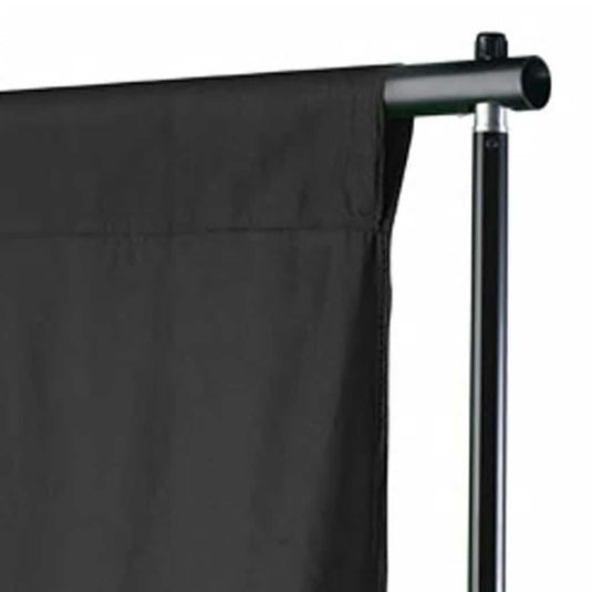 Vidaxl achtergrond zonder standaard 500x300 cm katoen zwart