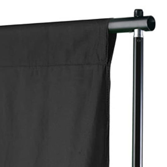 Vidaxl achtergrond zonder standaard 600x300 cm katoen zwart