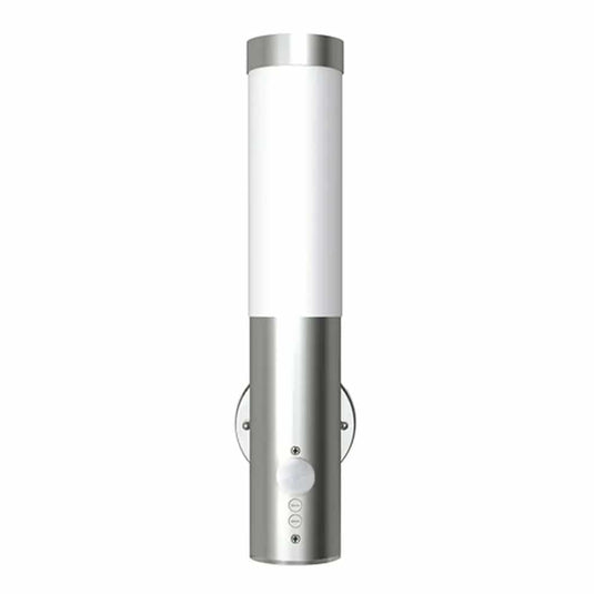 Vidaxl buitenwandlampen 2 st. met sensor roestvrij staal