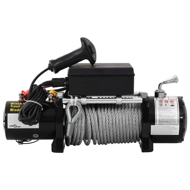 Load image into Gallery viewer, VidaXL Elektrische lier 12 V 5909 kg
