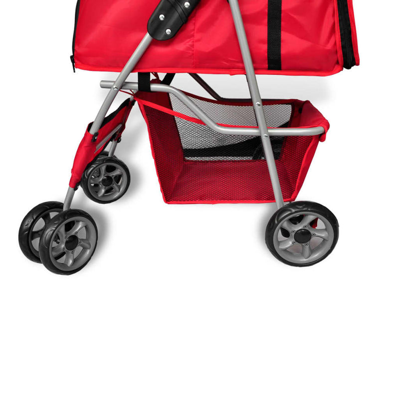 Load image into Gallery viewer, Vidaxl wandelwagen voor hond rood
