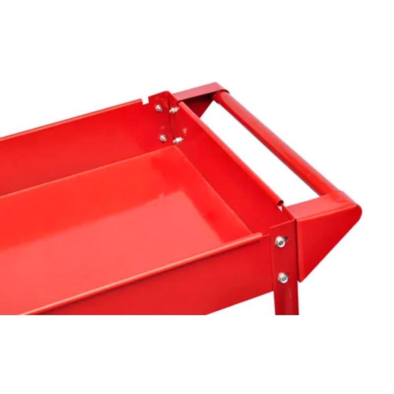 Load image into Gallery viewer, Vidaxl gereedschapstrolley 100 kg rood
