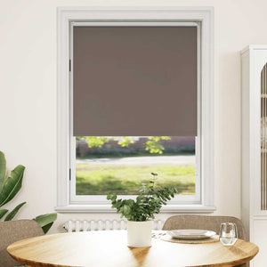Vidaxl rolgordijn verduisterend 84,4 x 175 cm stofbreedte 80 cm koffiebruin