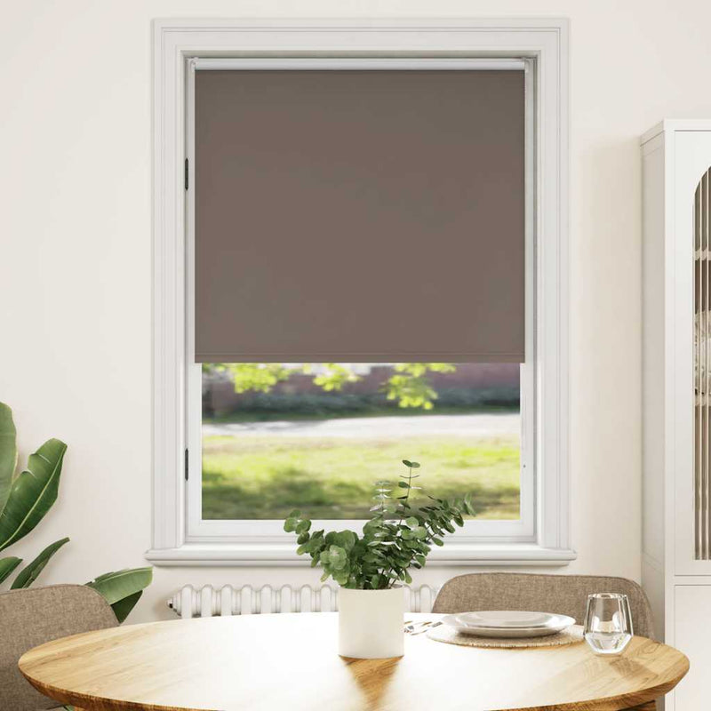 Load image into Gallery viewer, Vidaxl rolgordijn verduisterend 104,4 x 175 cm stofbreedte 100 cm koffiebruin
