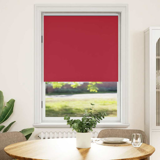 Vidaxl rolgordijn verduisterend 104,4 x 175 cm stofbreedte 100 cm rood