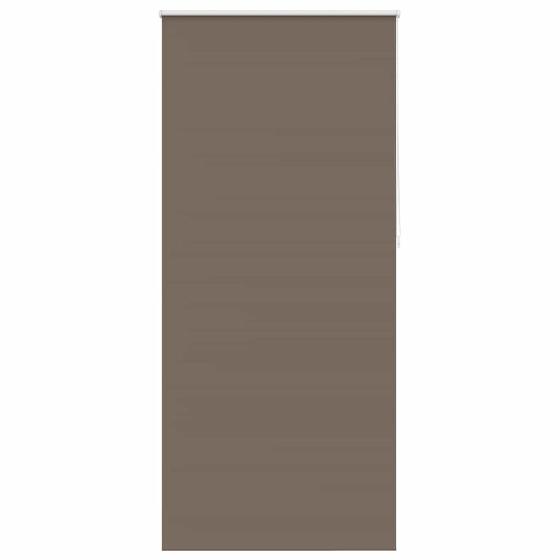 Load image into Gallery viewer, Vidaxl rolgordijn verduisterend 84,4 x 230 cm stofbreedte 80 cm koffiebruin
