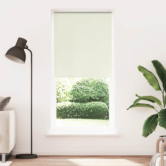 Vidaxl rolgordijn verduisterend 104,4x230 cm gebroken wit