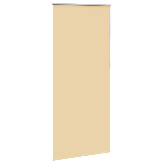 VidaXL Rolgordijn verduisterend 100 x 230 cm beige