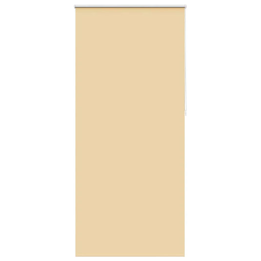 Vidaxl rolgordijn verduisterend 124,4 x 230 cm stofbreedte 120 cm beige