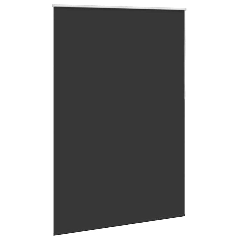 Load image into Gallery viewer, Vidaxl rolgordijn verduisterend 144,4 x 230 cm stofbreedte 140 cm zwart

