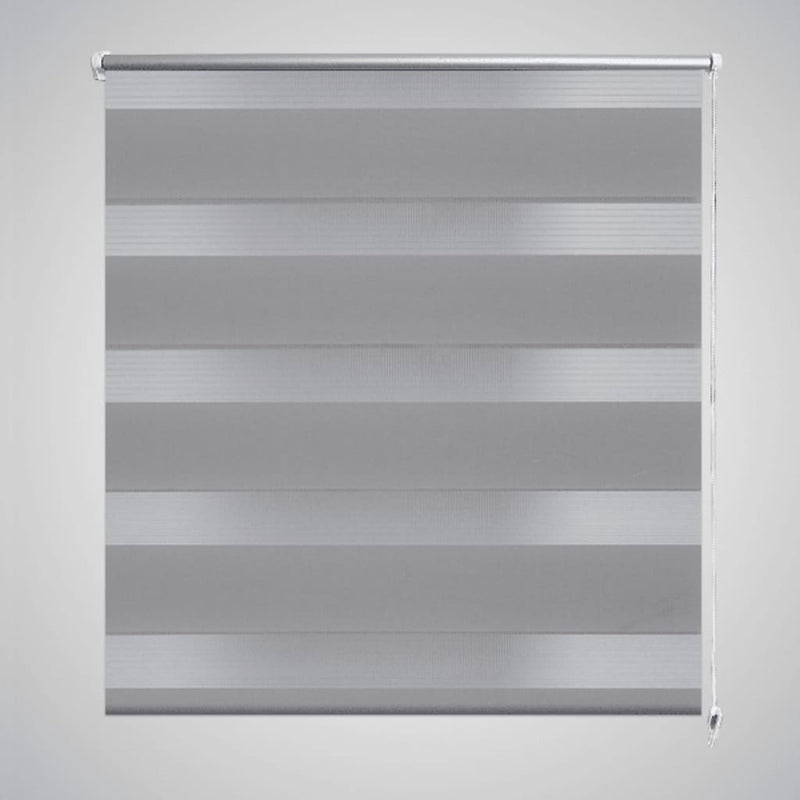 Load image into Gallery viewer, VidaXL Duo Rolgordijn 50x100cm Grijs
