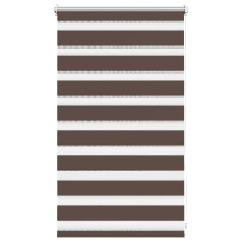 Load image into Gallery viewer, VidaXL Duo Rolgordijn 50x100cm Koffiebruin
