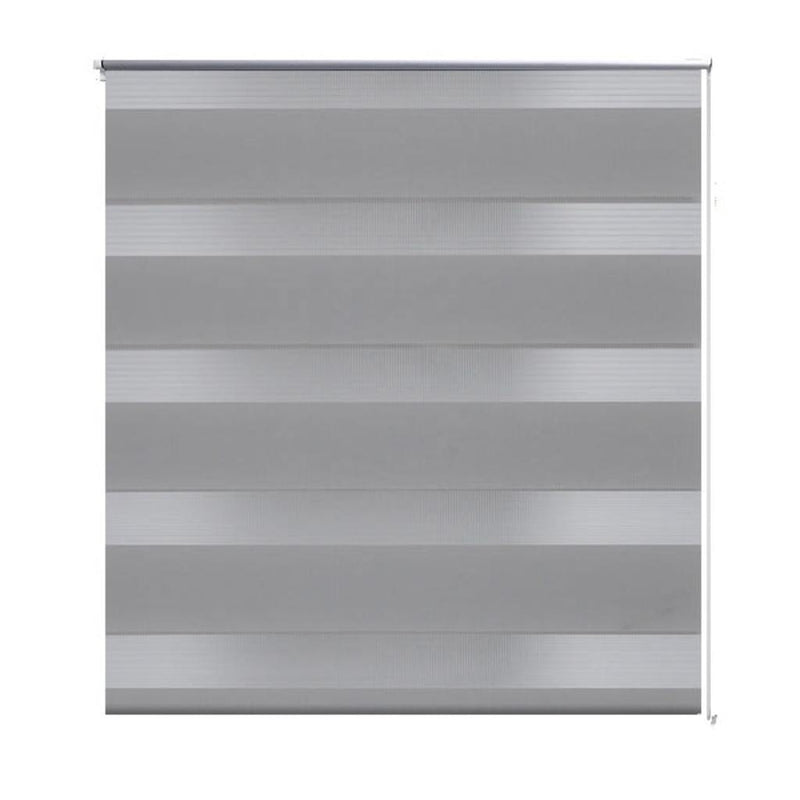 Load image into Gallery viewer, Vidaxl duo rolgordijn 60x120cm grijs
