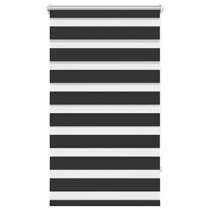 Load image into Gallery viewer, VidaXL Duo Rolgordijn 90x150cm Zwart
