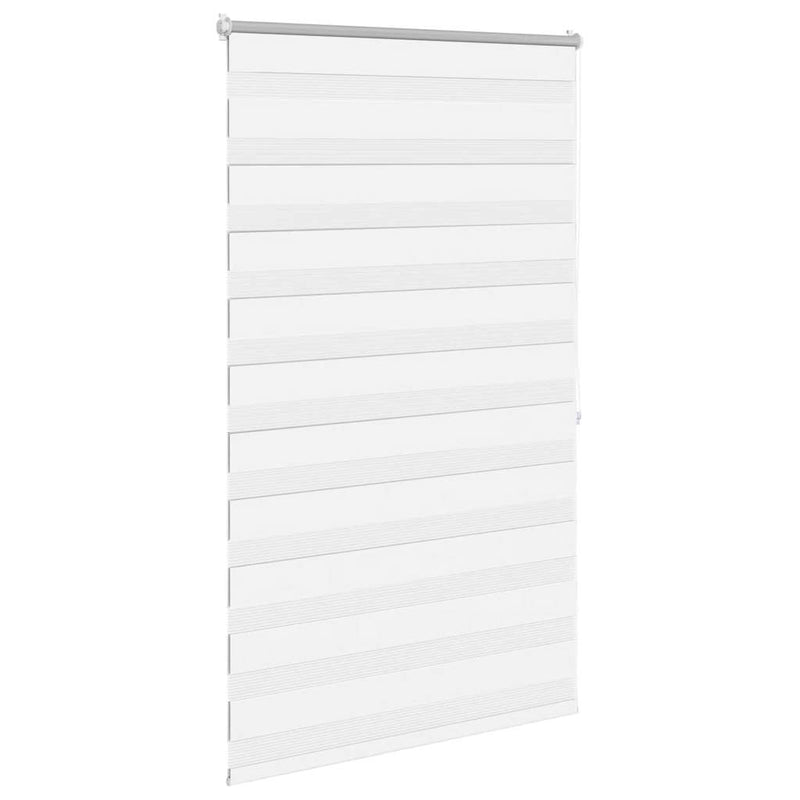 Load image into Gallery viewer, Vidaxl zebra rolgordijn 100,9 x 175 cm stofbreedte 96,7 cm wit
