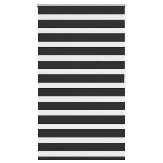 VidaXL Duo rolgordijn 100 x 175 cm zwart