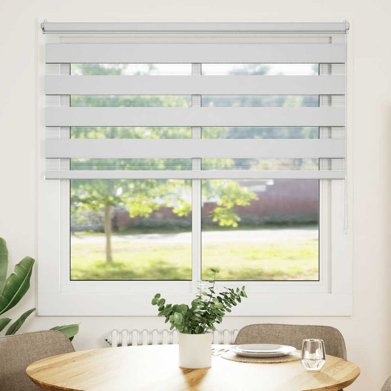 Load image into Gallery viewer, Vidaxl duo rolgordijn 140 x 175 cm wit
