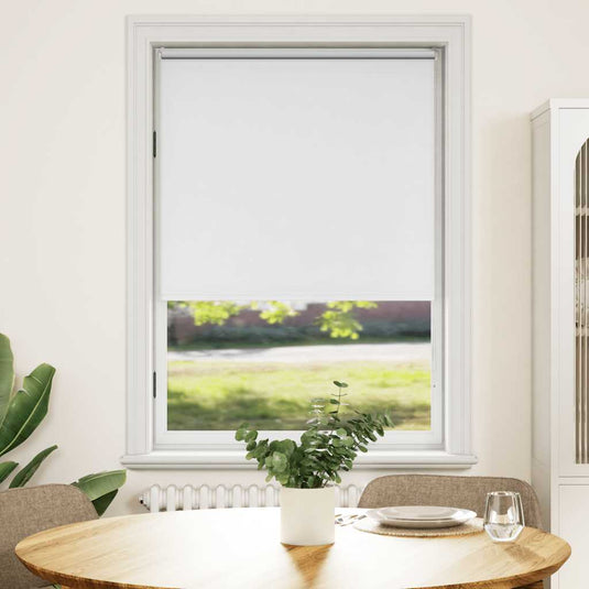 Vidaxl rolgordijn verduisterend 84,4 x 175 cm stofbreedte 80 cm wit